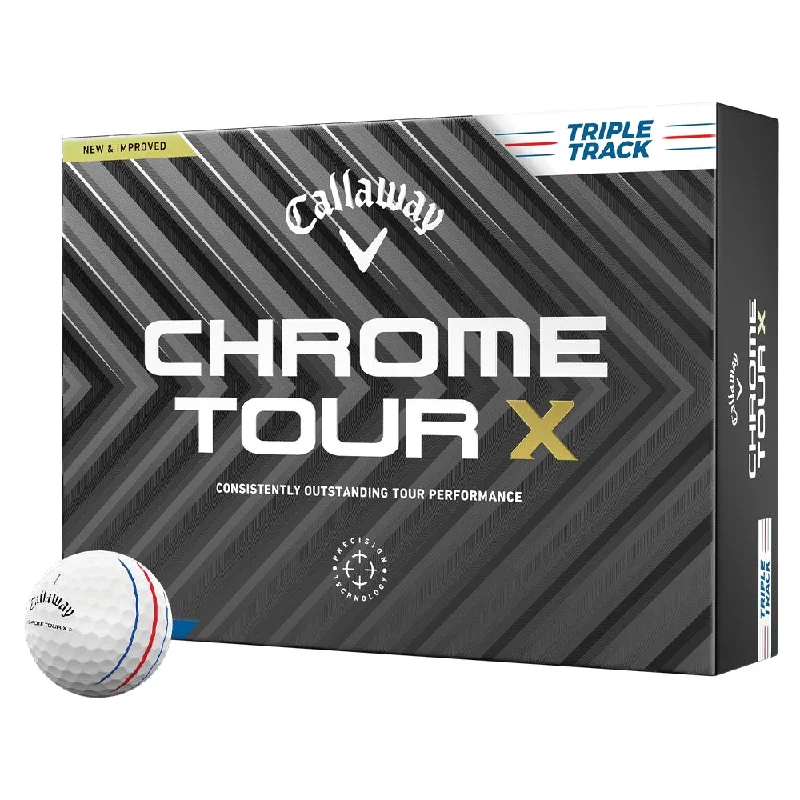 Callaway Chrome Tour X Triple Track Golf Balls Personalized 2024