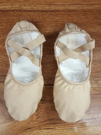 Hanami -- Four Way Stretch Canvas Split Sole Ballet -- Nude