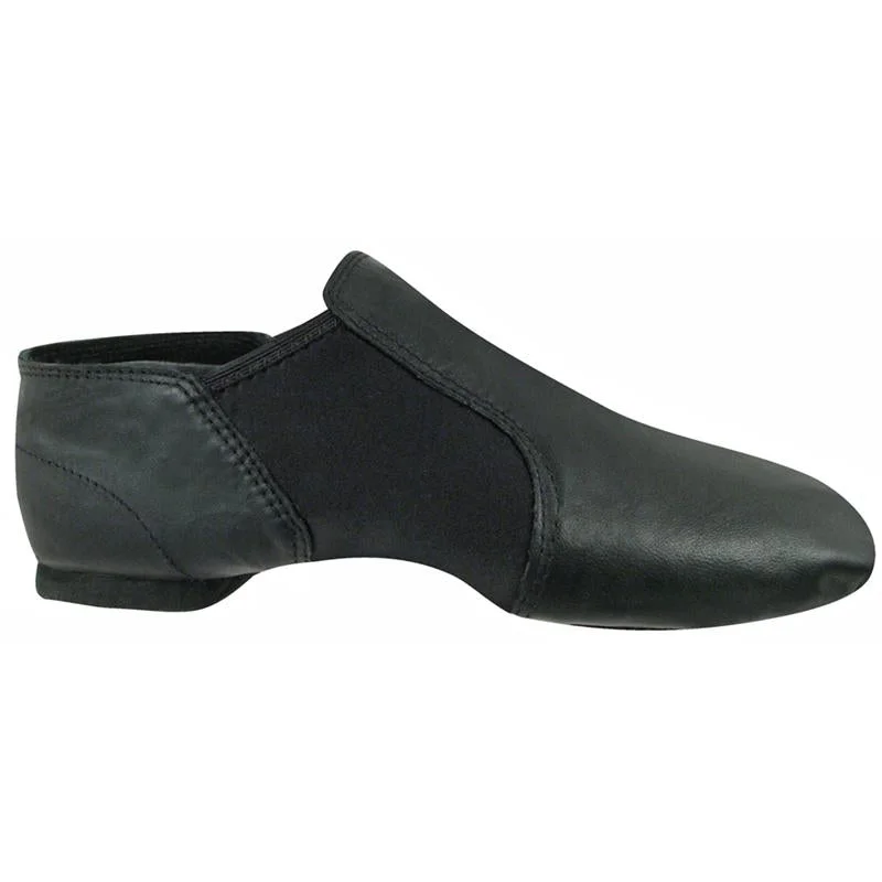 Javier -- Spit Sole Jazz Slip-On -- Black