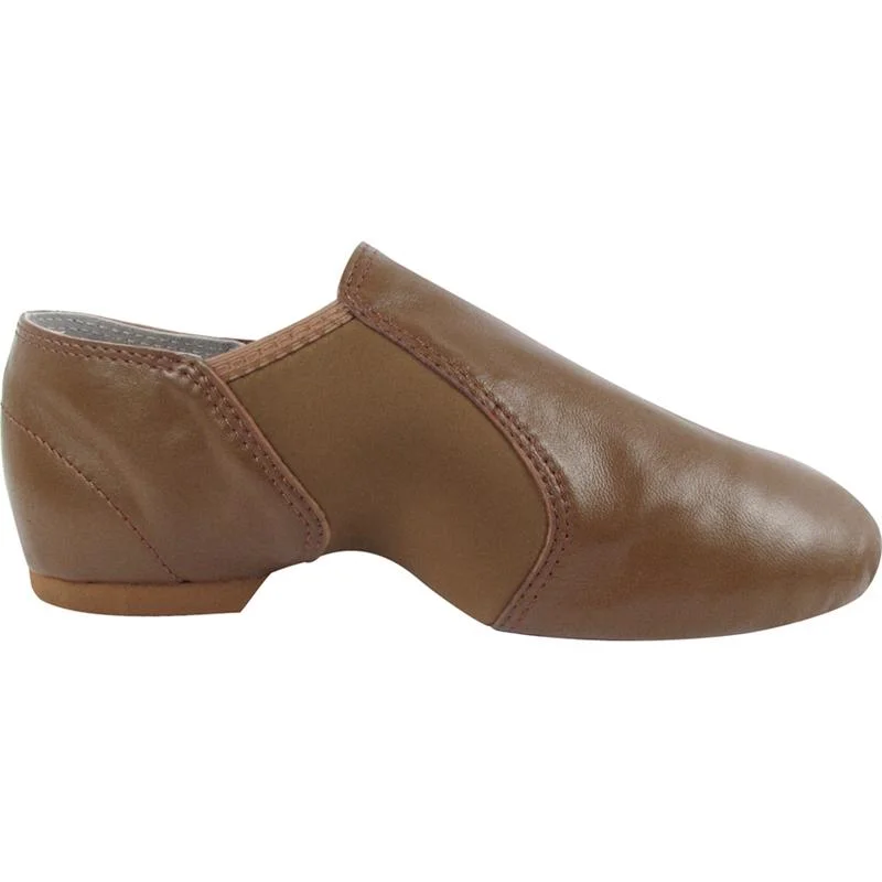 Javier -- Split Sole Jazz Slip-On -- Mocha