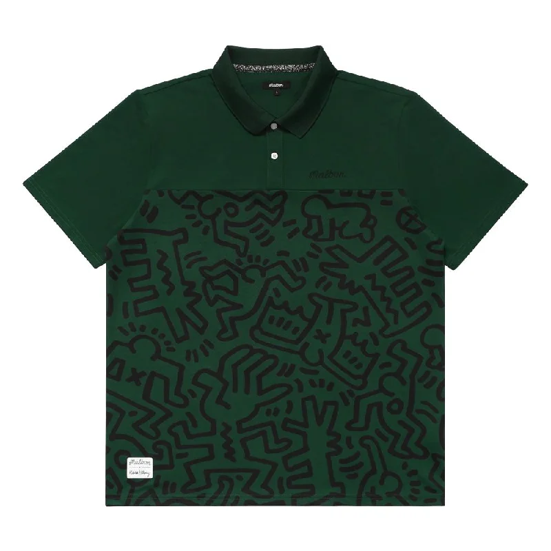 Malbon x Keith Haring Printed Golf Polo 2024