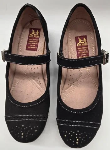 Mary Jane II -- Suede Sole Strap -- Black