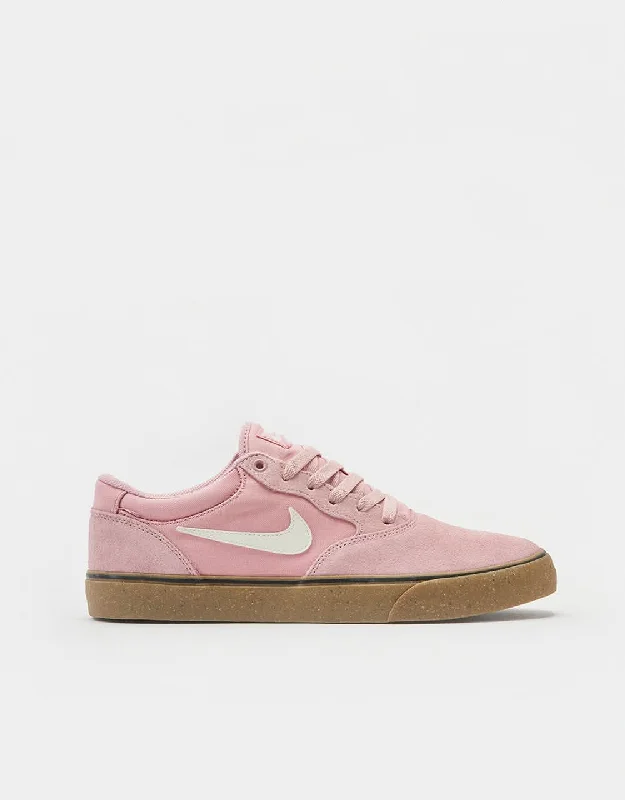 Nike SB Chron 2 Skate Shoes - Pink Glaze/Sail-Pink Glaze-Gum Lt Brown-Black