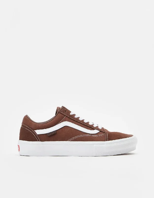 Vans Skate Old Skool Shoes - (Nick Michel) Brown/White