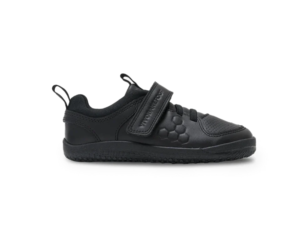 Vivobarefoot Primus Ludo School Preschool Obsidian