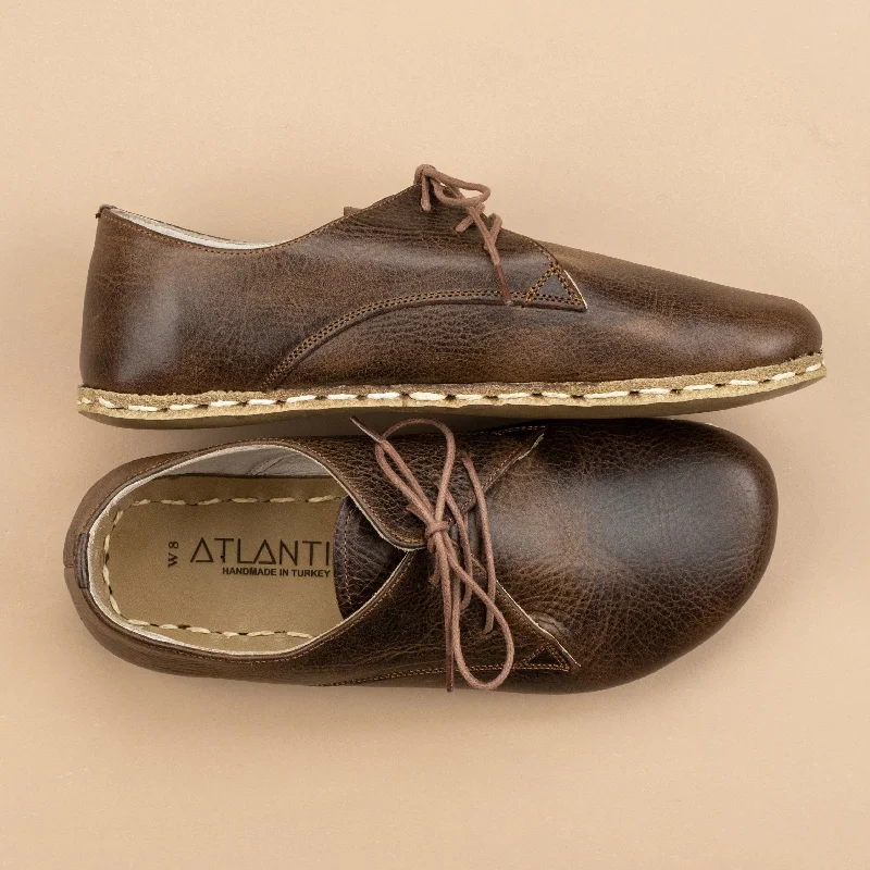 Women's Coffee Oxfords